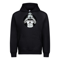 Black storm trooper Urban Hoodie - artisFamous