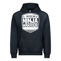 Navy american ninja warrior Urban Hoodie - artisFamous