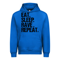 Cobalt eat sleep rave repeat Urban Hoodie - artisFamous
