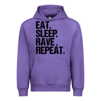 Tulip eat sleep rave repeat Urban Hoodie - artisFamous