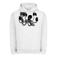 Pigment Lunar Rock Octopus Urban Hoodie - artisFamous