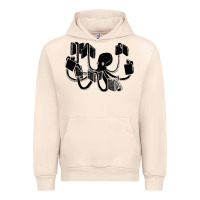 Sandshell Octopus Urban Hoodie - artisFamous