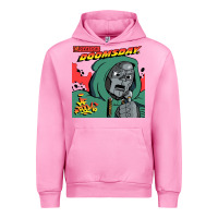 Fuchsia Pink Mark Of The Doom Urban Hoodie - artisFamous