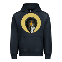 Navy Feeling Good Nina Simone Urban Hoodie - artisFamous