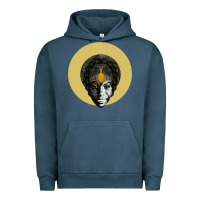 Pigment Midnight Navy Feeling Good Nina Simone Urban Hoodie - artisFamous