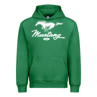 Emerald mustang pony script Urban Hoodie - artisFamous
