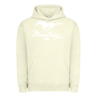 Pigment Pistachio mustang pony script Urban Hoodie - artisFamous