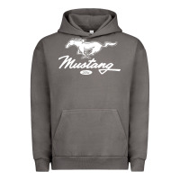Pigment Tornado mustang pony script Urban Hoodie - artisFamous