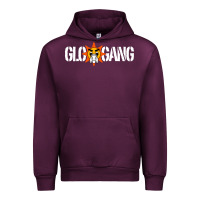 Mauve Wine glo gang Urban Hoodie - artisFamous