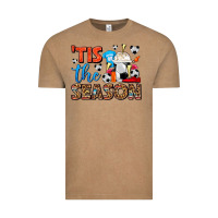 Vintage Coffee tis the season  soccer  frappe coffee Vintage Tee - FaDigitalArtStudio