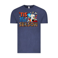 Vintage Denim tis the season  soccer  frappe coffee Vintage Tee - FaDigitalArtStudio