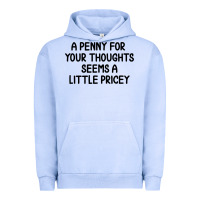Pigment Grape Ice funny, penny for your thoughts Urban Hoodie - artisFamous