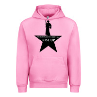 Fuchsia Pink here comes the general rise up Urban Hoodie - artisFamous