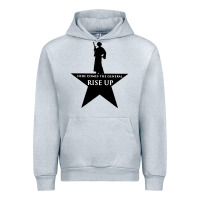 Heather Grey here comes the general rise up Urban Hoodie - artisFamous