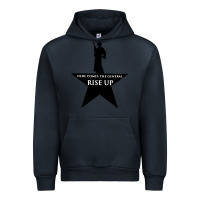 Navy here comes the general rise up Urban Hoodie - artisFamous