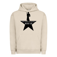 Pigment French Oak here comes the general rise up Urban Hoodie - artisFamous