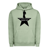 Pigment Oil Green here comes the general rise up Urban Hoodie - artisFamous