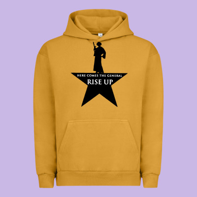 Here Comes The General Rise Up Urban Hoodie Designed By Artisfamous