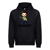 Black hey, ass butt Urban Hoodie - artisFamous
