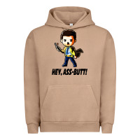Pigment Burro hey, ass butt Urban Hoodie - artisFamous
