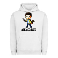 Pigment Lunar Rock hey, ass butt Urban Hoodie - artisFamous