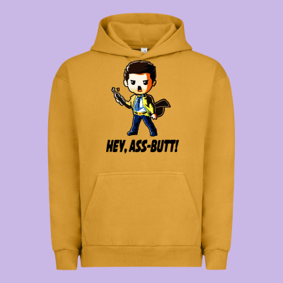 Hey, Ass Butt Urban Hoodie Designed By Artisfamous