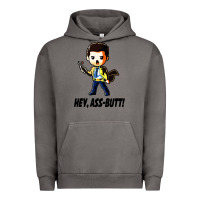 Pigment Tornado hey, ass butt Urban Hoodie - artisFamous