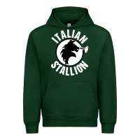 Forest Green italian stallion Urban Hoodie - artisFamous