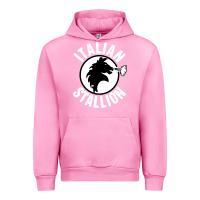 Fuchsia Pink italian stallion Urban Hoodie - artisFamous
