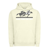 Pigment Pistachio horse racing Urban Hoodie - artisFamous