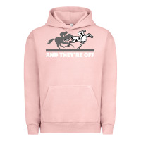 Pigment Salmon horse racing Urban Hoodie - artisFamous