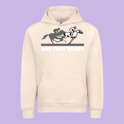 Horse Racing Urban Hoodie Designed By Artisfamous