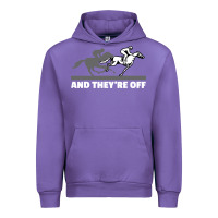Tulip horse racing Urban Hoodie - artisFamous