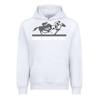 White horse racing Urban Hoodie - artisFamous