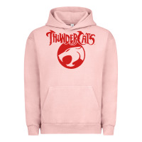 Pigment Salmon Thunders Cats Urban Hoodie - artisFamous