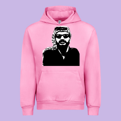 Yasser Arafat Urban Hoodie Designed By Artisfamous