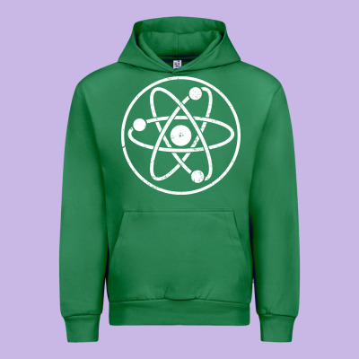 Atomic Atom Symbol Urban Hoodie Designed By Artisfamous