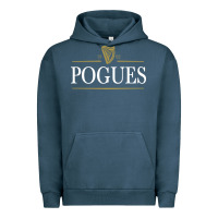 Pigment Midnight Navy The Pogues 1982 Urban Hoodie - artisFamous