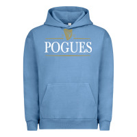 Pigment Pebble Blue The Pogues 1982 Urban Hoodie - artisFamous