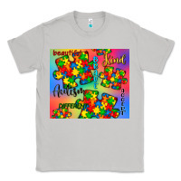Moon Dust autism puzzle piece Classic Tee - CowGirlArtShop