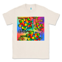 Natural autism puzzle piece Classic Tee - CowGirlArtShop