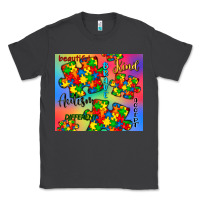 Smoke autism puzzle piece Classic Tee - CowGirlArtShop