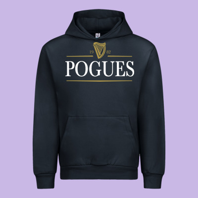 The Pogues 1982 Urban Hoodie Designed By Artisfamous