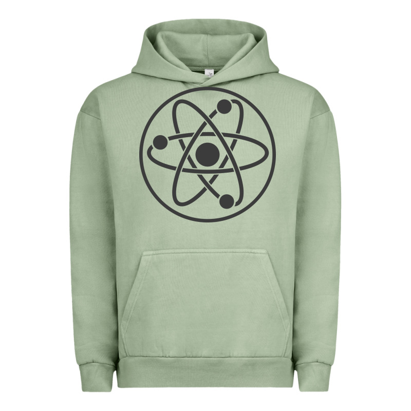 Atomic Atom Symbol Urban Hoodie by artisFamous | Teevron