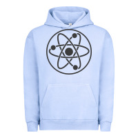 Pigment Grape Ice Atomic Atom Symbol Urban Hoodie - artisFamous