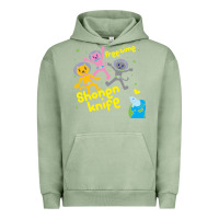 Pigment Oil Green Shonen Knife Free Time Urban Hoodie - artisFamous