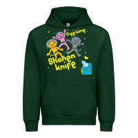 Forest Green Shonen Knife Free Time Urban Hoodie - artisFamous