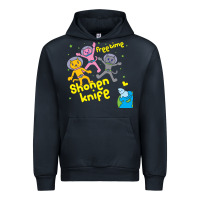 Navy Shonen Knife Free Time Urban Hoodie - artisFamous