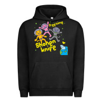 Pigment Black Shonen Knife Free Time Urban Hoodie - artisFamous