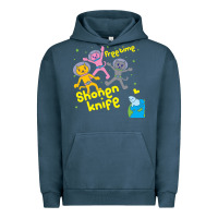 Pigment Midnight Navy Shonen Knife Free Time Urban Hoodie - artisFamous